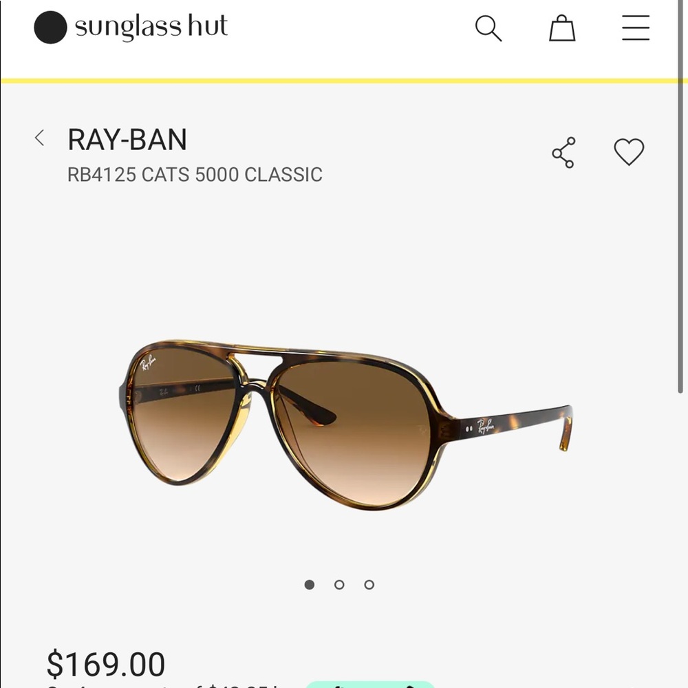 Ray Ban Cat-5000 brown
